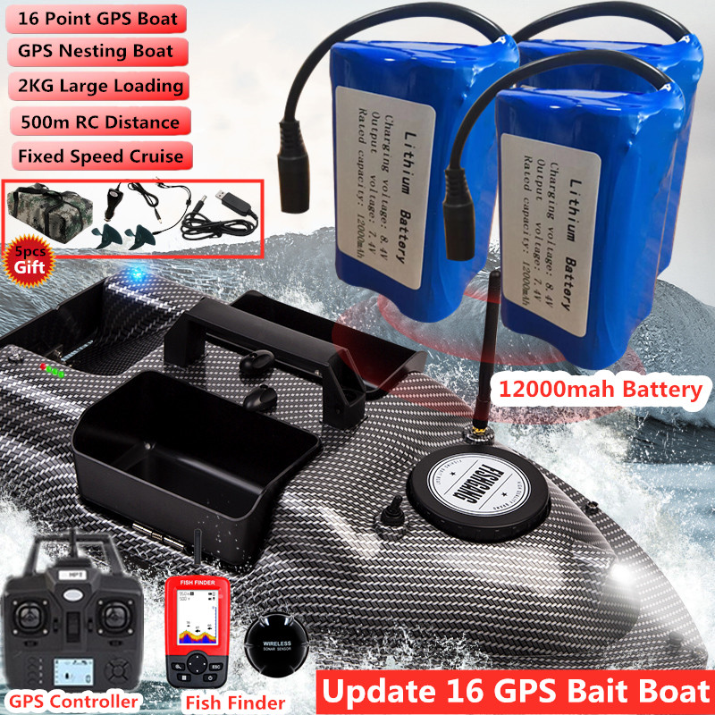 16-точечный GPS с двумя позици – обзор и цена Fishing Boat Gps