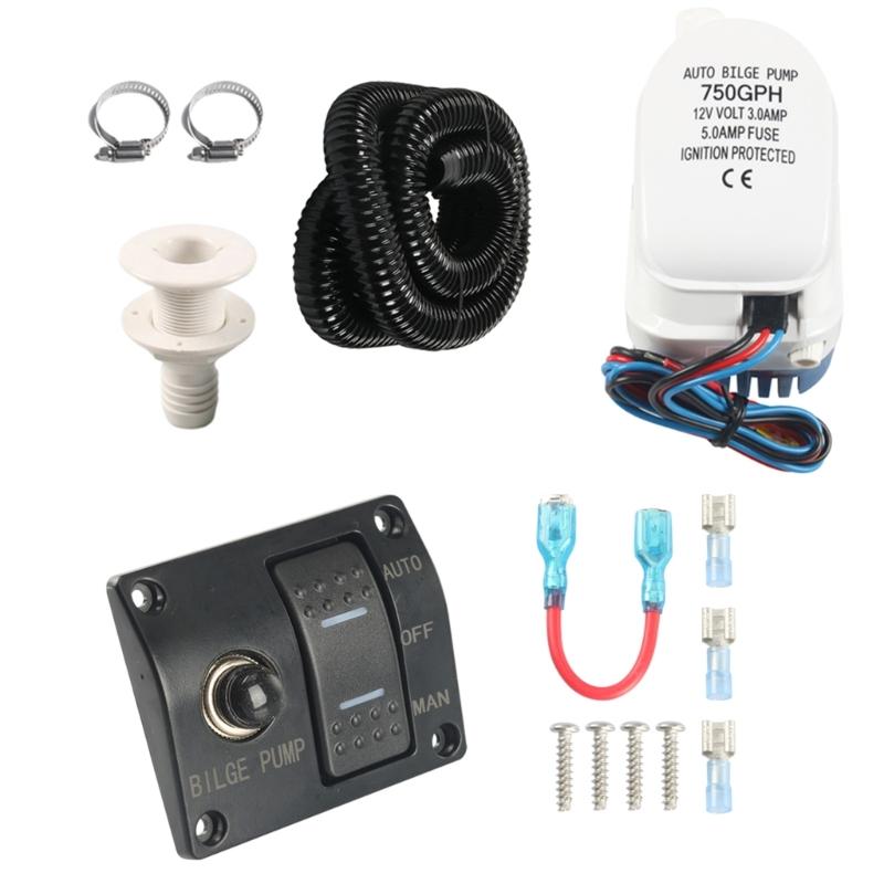 31BC Автоматический трюмный на – обзор и цена Fishing Boat Bilge Pump