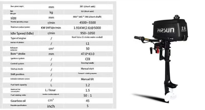 Самый продаваемый лодочный мот – обзор и цена Fishing Boat Outboard Motor