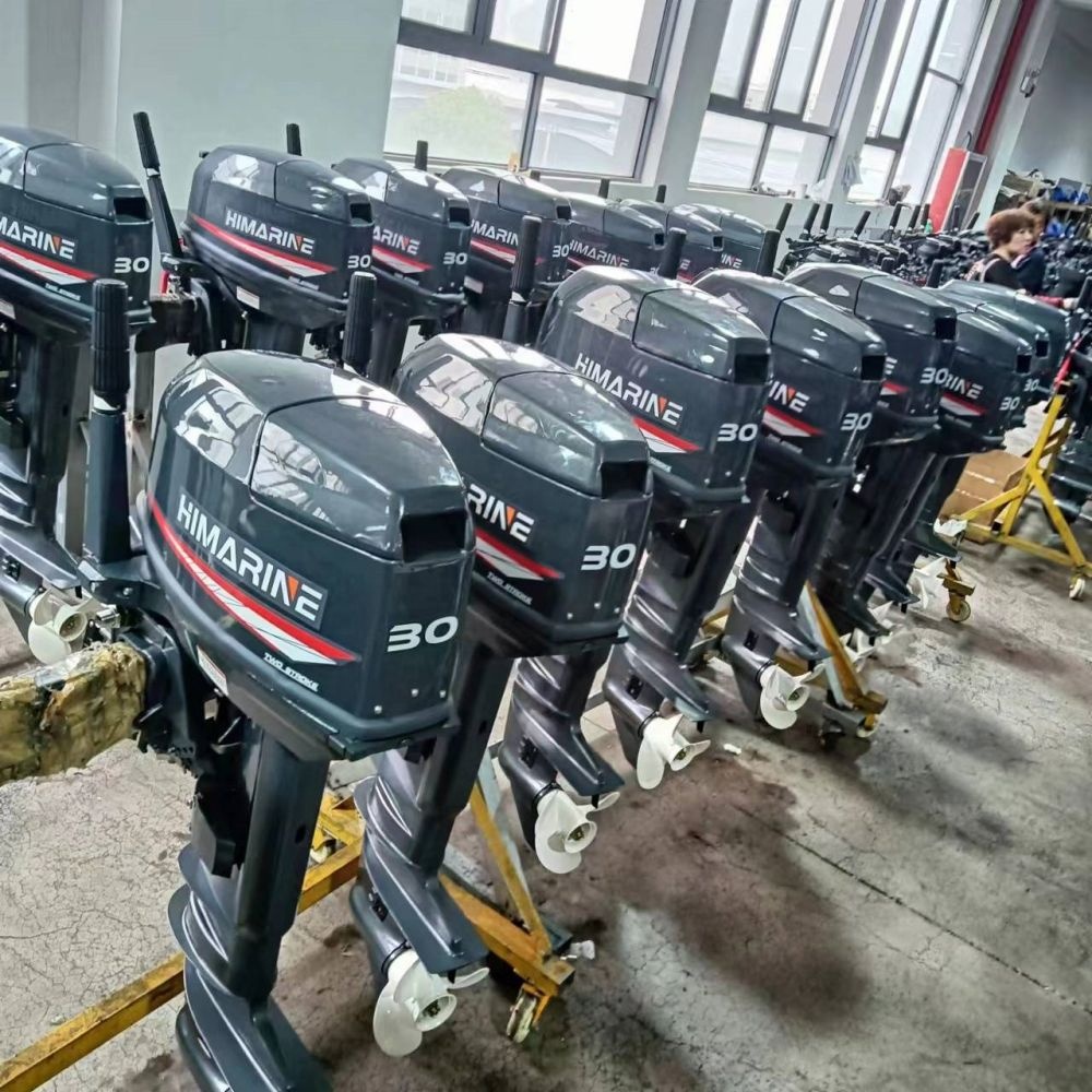 Китайский подвесной двигатель  – обзор и цена Fishing Boat Outboard Motor